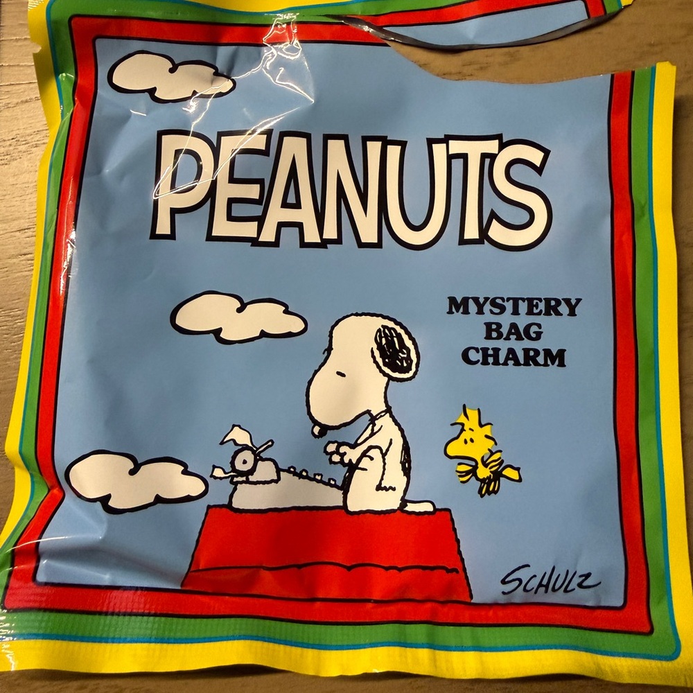 Peanuts Denim Whatever Charm